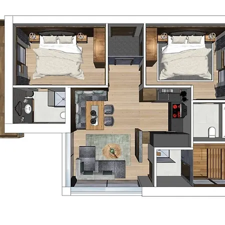 Chalet's Alpenjuwel 图克斯