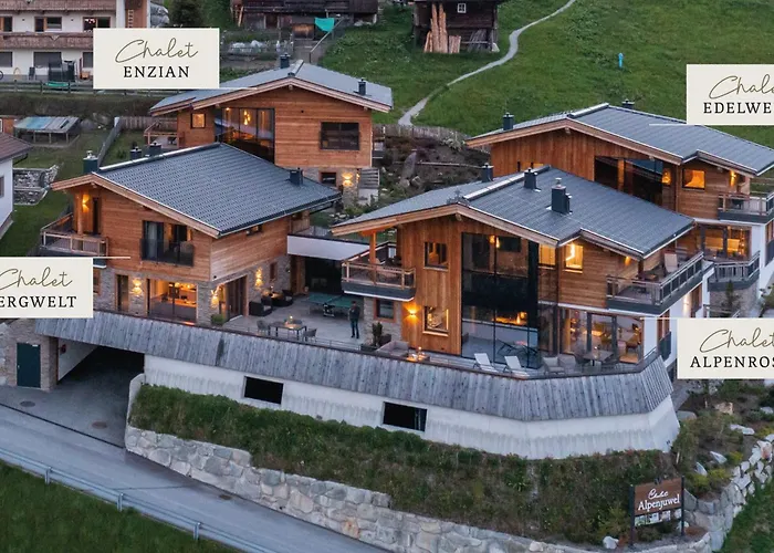 Chalet's Alpenjuwel 木屋 图克斯